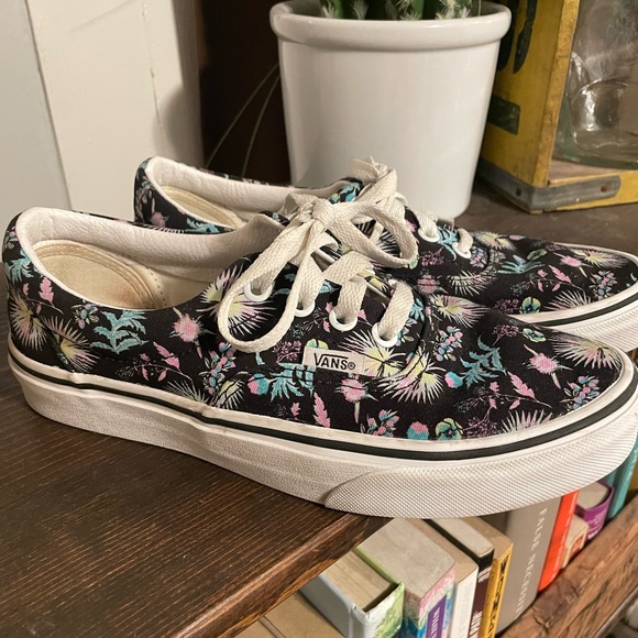 Vans Era Paradise low top floral sneakers. Good condition. Women’s Sz 6.5 - Picture 3 of 9